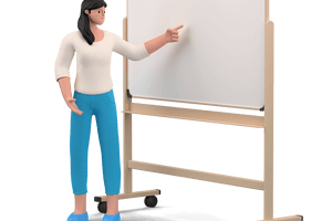 business, character builder _ presentation, lecture, whiteboard, education, projection, project, woman.png